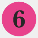 Search for six stickers Number