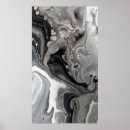 Search for silver swirls posters Black