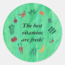 Search for vitamins stickers Fresh