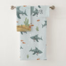 Search for shark bath towels Blue