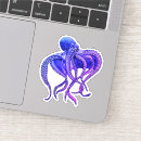 Search for purple octopus stickers Pool party
