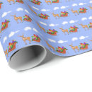 Search for santas sleigh wrapping paper Modern