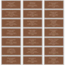 Search for brown colour stickers For her