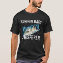 Search for striped bass tshirts Whisperer