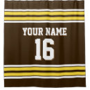 Search for brown striped shower curtains Monogrammed