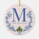 Search for chinoiserie christmas tree decorations Blue