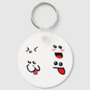 Search for emotion rounded key rings Kawaii
