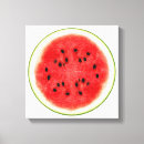 Search for slice canvas prints Red