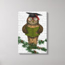 Search for animals with glasses canvas prints Owl