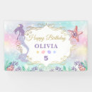 Search for mermaid birthday banners Magical