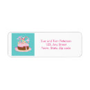 Search for chocolate candy return address labels Cupcakes