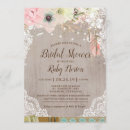 Search for tribal bridal shower invitations Flowers