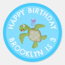 Search for whimsical turtle stickers Cute