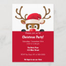 Search for deer christmas invitations Winter