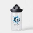 Search for soccer ball water bottles Blue