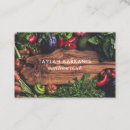 Search for cutting board business cards Vegetables