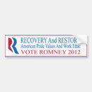 Search for 2012 campaign bumper stickers Vote