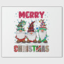 Search for christmas carols wrapping paper Santa claus