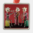 Search for day of the dead christmas tree decorations Skeletons