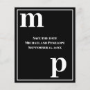 Search for basic 4x5 invitations Black and white