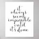 Search for impossible posters Inspirational