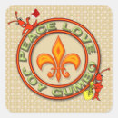 Search for gumbo stickers Fleur de lis