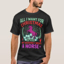 Search for christmas horse tshirts Merrychristmas