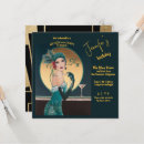 Search for flapper girl birthday invitations Elegant
