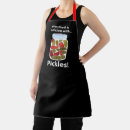 Search for pickle aprons Food