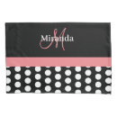 Search for black white polka dots pillowcases Elegant