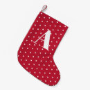 Search for polka dots christmas stockings Modern