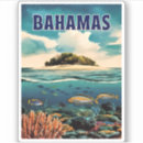 Search for bahamas travel stickers Beach