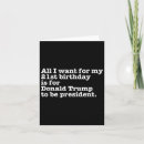 Search for funny donald trump birthday cards Liberal
