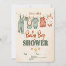 Search for retro baby boy shower invitations Aesthetic