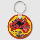 Search for down under key rings Kangaroo