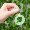 Search for broccoli key rings Green
