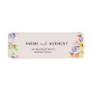 Search for wildflowers return address labels Greenery