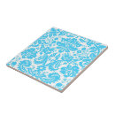 Search for blue damask tiles Design