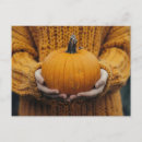 Search for holding horizontal postcards Autumn