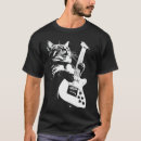 Search for cat playing guitar tshirts Kitten plays guitarist rockstar