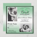 Search for 55th emerald wedding anniversary invitations Couple