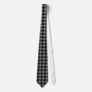Search for houndstooth check ties Chic