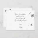 Search for dandelions thank you cards Simple