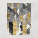 Search for triangle shapes postcards Black