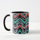 Search for teal chevron mugs Black