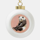 Search for panda christmas tree decorations Watercolor