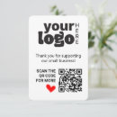 Search for for your support thank you cards Modern