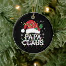 Search for papa christmas tree decorations Xmas