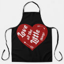Search for love design aprons Pink