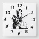 Search for advertisement clocks Woman